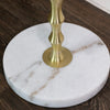 Julia Side Table Marble Gold close view picture of the marble base
