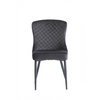 Elegant upholstered dining chairs for a modern dining room

