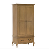 Stylish wooden wardrobe Juliet Wardrobe 2 Door/1 Drawer for bedroom storage.