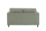 Juniper Fixed 2 Seater Sofa Sage back view picture