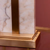 Kalani Marble Table Lamp 70 cm close vie picture of the lamp's base