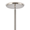 Kamika Mother & Child Floor Lamp Satin Chrome LED close view picture of the lamp head