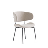 Elegant upholstered dining chairs – Karina Dining Chair Linen set of 2.
