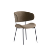 Stylish upholstered dining chairs – Karina Dining Chair Olive Green (Set of 2)
