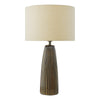 Kaulana Ceramic Table Lamp Brown picture on the white background