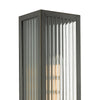 Keegan Outdoor Wall Light Rubbed Bronze IP44 Large close view picture of the lamp