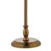 Kempten Task Table Lamp Antique Brass close view picture of the base