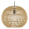 Kesler Pendant Rattan close view picture of the rattan shade