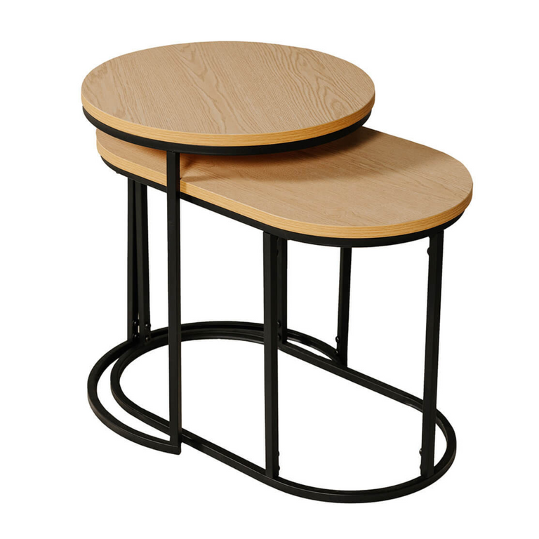 Kinsley Nest Of Tables Brown