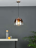 Klaxon 1 Light Pendant Ombre Copper Glass life style picture