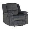 Klayton Recliner Chair Charcoal picture on the white background