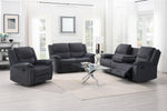 Klayton Recliner Chair Charcoal life style picture