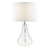 Kristina Glass Table Lamp Clear picture on the white background