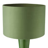 Lagle Ceramic Table Lamp Green close view picture of the shade