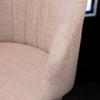 Lainey Dining Chair Ivory close view picture of the backrest