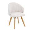 Lainey Dining Chair Ivory picture on the white background