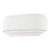 Lando Ceramic Wall Washer White picture on the white background