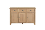 Marsden Large Sideboard Natural Oak front view picture