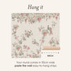 Laura Ashley Mural Attleton Sage picture with application instruction