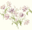 Laura Ashley Mural Gosford Grape picture of the mural pattern