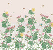 Laura Ashley Mural Llanelli Green picture of the mural pattern