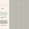 Laura Ashley Wallpaper Delamore Stone Grey picture with paint colors that will fit to this wallpaper
