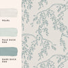 Laura Ashley Wallpaper Rainham Willow Newport Blue