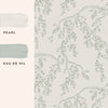 Laura Ashley Wallpaper Rainham Willow Sage picture with paint colors that will fit to this wallpaper