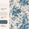 Laura Ashley Wallpaper Uffington Roses Dark Seaspray
