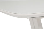 Lazzaro Extendable Dining Table 120-160 cm Putty close view picture of the tables top