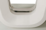 Lazzaro Lamp Table Putty close view picture of the bottom with integrated LED lights