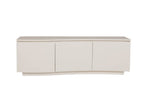 Lazzaro TV Unit Putty with LED front view picture