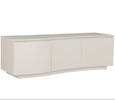 Lazzaro TV Unit Putty with LED picture on the white background