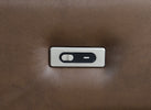 Leroy Electric Recliner Armchair Chestnut photo of the power panel with built-in USB-port