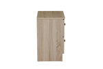 Levi Bedside Table Oak side view picture