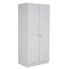 Contemporary Wardrobe, Two Doors, Grey.
