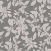 75851 Linden Floral Wallpaper Charcoal / Pink Holden close view picture of the wallpaper design