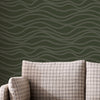 Made Akio Wallpaper Moss close view picture on the wall