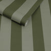 Made Demi Wallpaper Moss Wide Stripe picture of the wallpaper roll