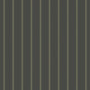 Made Kyria Wallpaper Navy & Mint Stripe close view picture of the pattern design