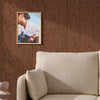 Made Orly Wallpaper Dark Tone Timber close view picture on the wall