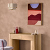 Made Shae Wallpaper Blush Limewash life style picture