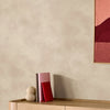 Made Shae Wallpaper Ecru Limewash close view picture on the wall