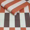 Made Terri Wallpaper Mint & Orange picture of the wallpaper roll