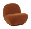 Maisie Accent Chair Rust - Modern Boucle Occasional Chair