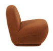 Maisie Accent Chair Rust - Modern Boucle Occasional Chair