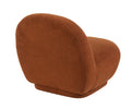 Maisie Accent Chair Rust - Modern Boucle Occasional Chair