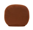 Maisie Accent Chair Rust - Modern Boucle Occasional Chair