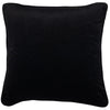 Malini Gentlestrokes Black Cushion reverse view picture