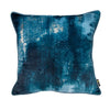 Malini Too Good Blue Cushion font view picture on the white background